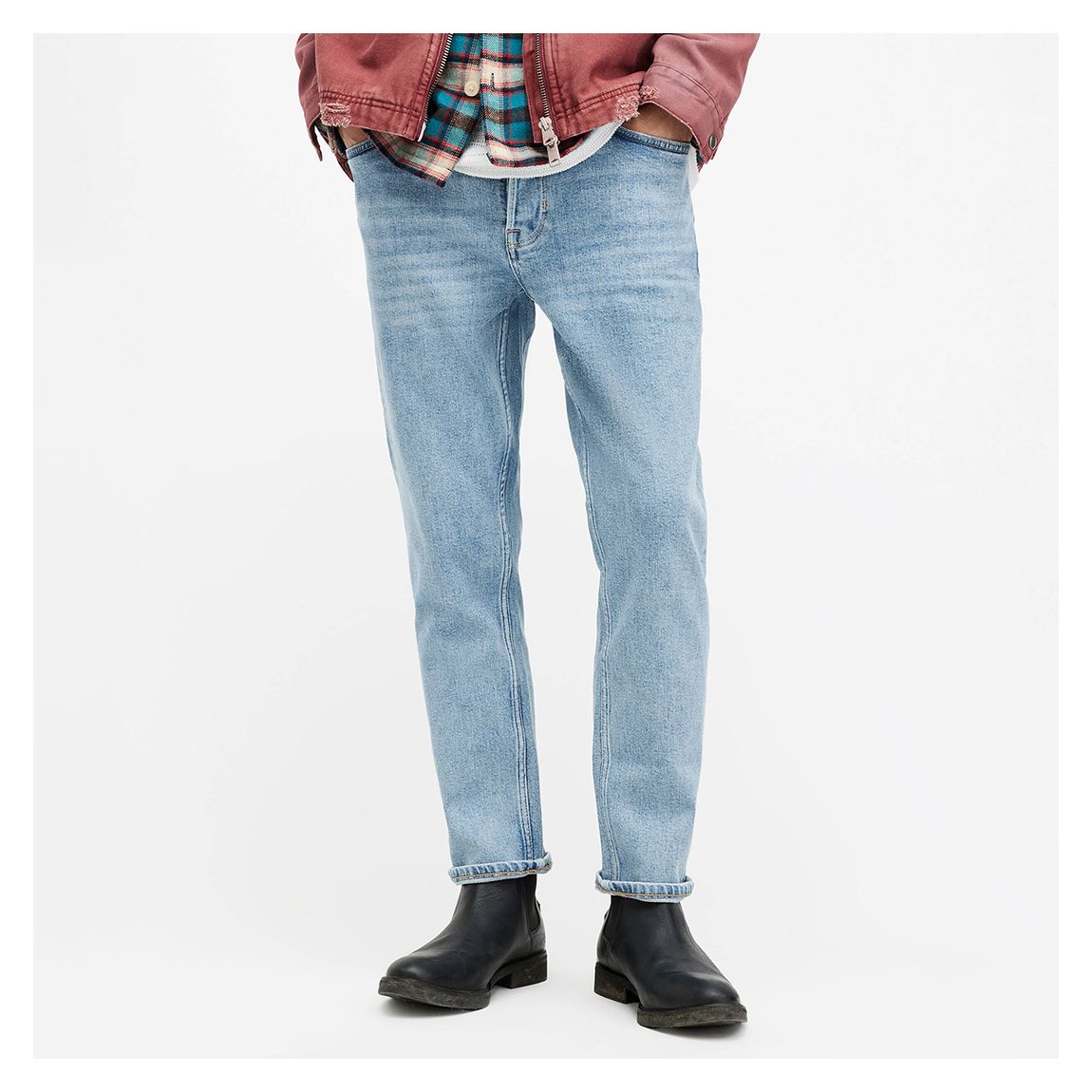 Blue Dean Straight Stretch Jeans main product photo