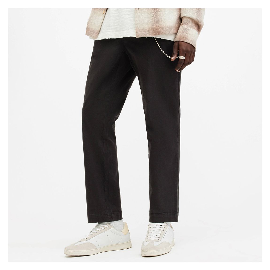 Black Rhode Straight Crop Trousers main product photo