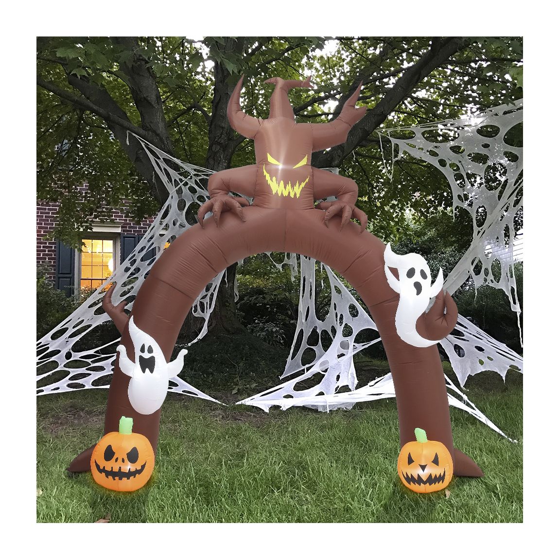 Halloween Inflatable Arch Ghost main product photo