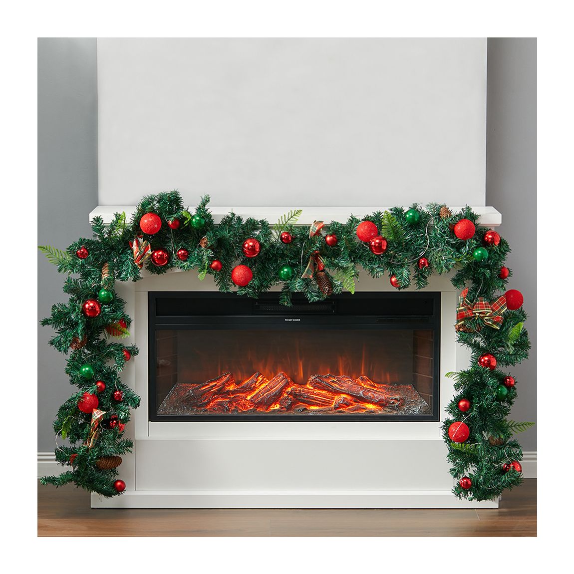 Christmas Berry Ball Flower Garland Decoration main product photo