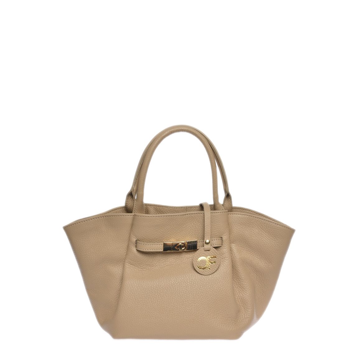 Brown Italian Leather Handbag main product photo