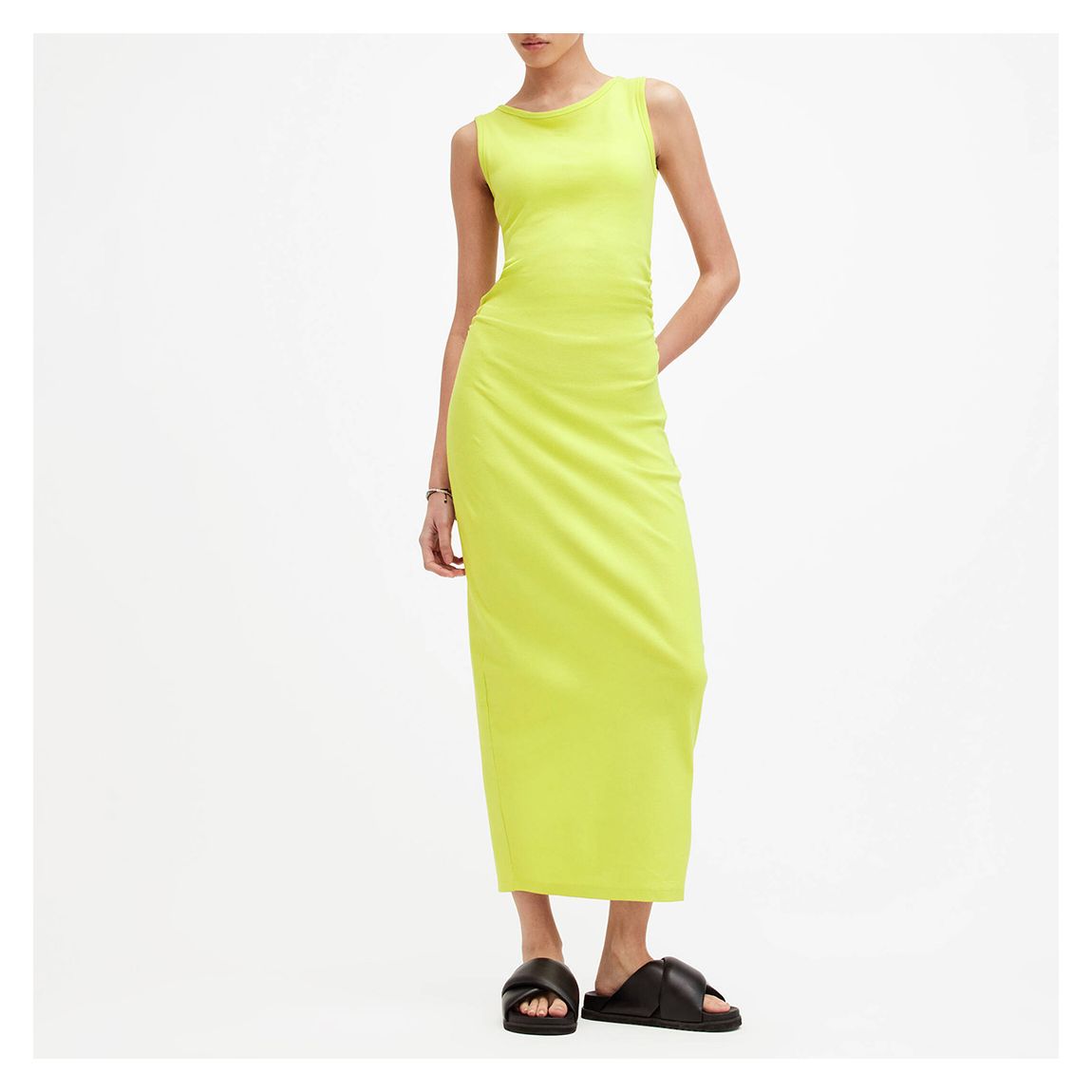 Lime Green Katarina Maxi Dress main product photo