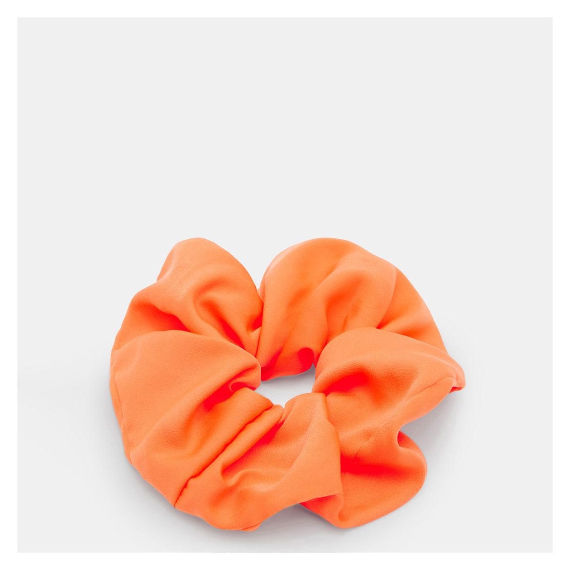 Orange Ruffled Scrunchie main product photo