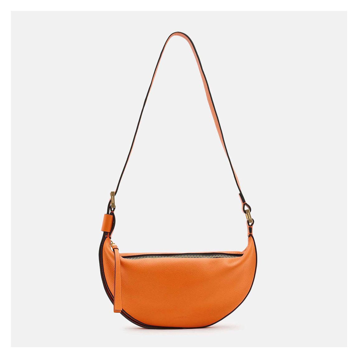 Orange Half Moon Crossboday Bag main product photo