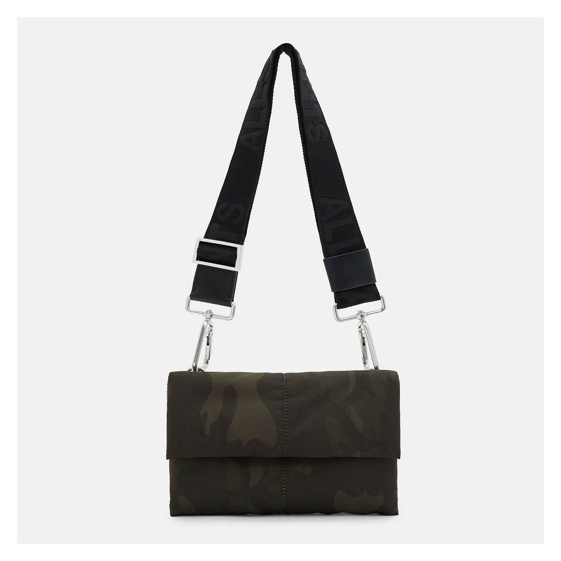 Camo Green Ezra Crossboday Bag main product photo