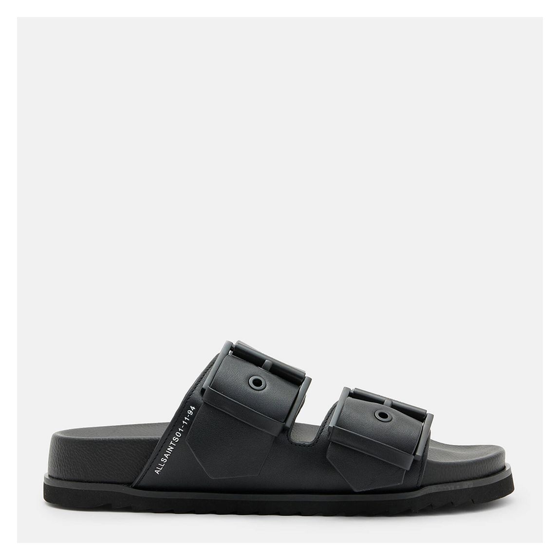 Black Sian Chunky Leather Sandals main product photo