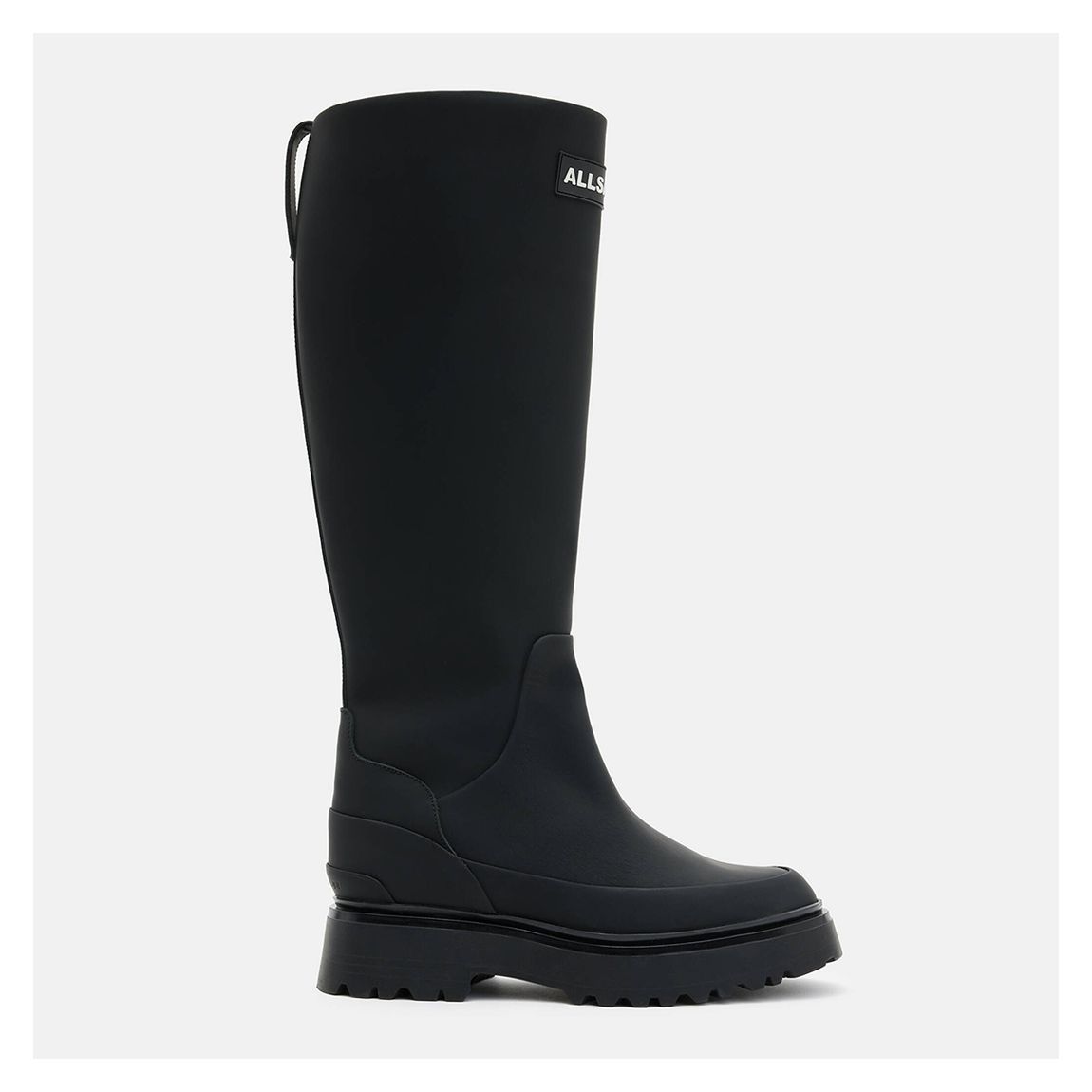 Black Octavia Knee Length Boots main product photo