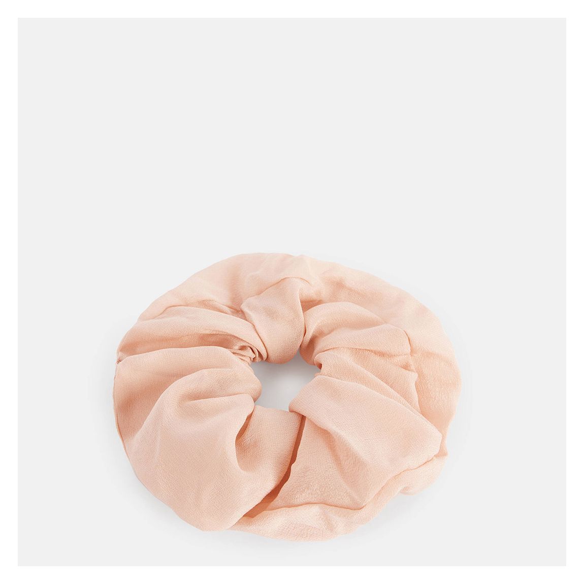 Pink Silk Oversized Scrunchie main product photo