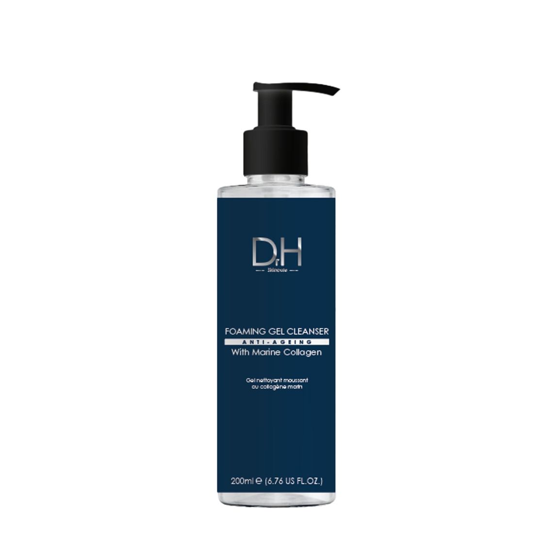 Dr H Foaming Gel Cleanser with Marine Collagen 120ml main product photo