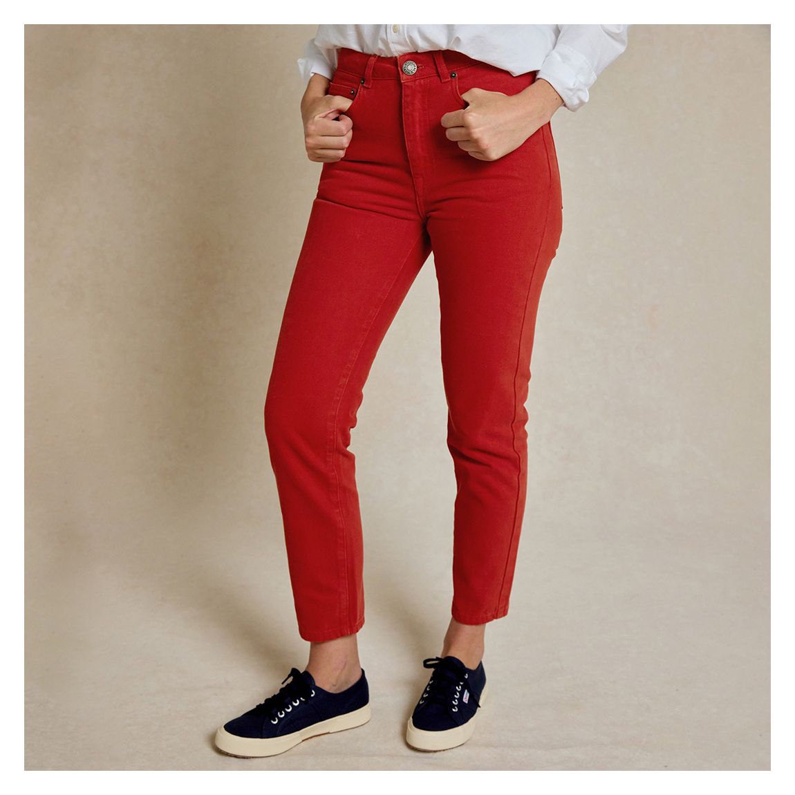 Scarlet Sway Mom Jeans main product photo