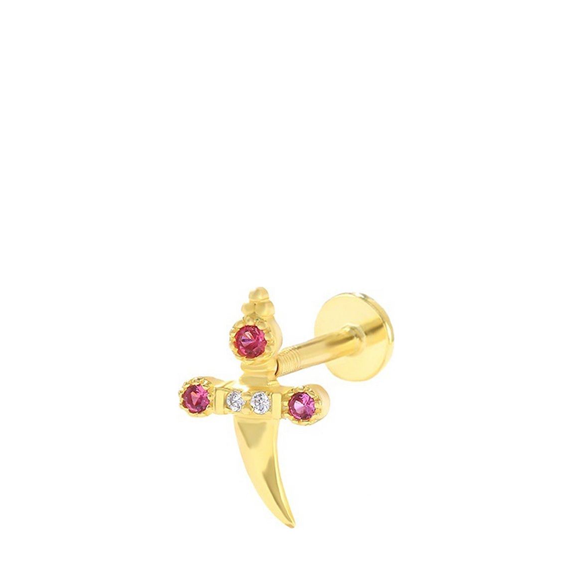 Gold Plated Earrings with Swarovski Crystals main product photo