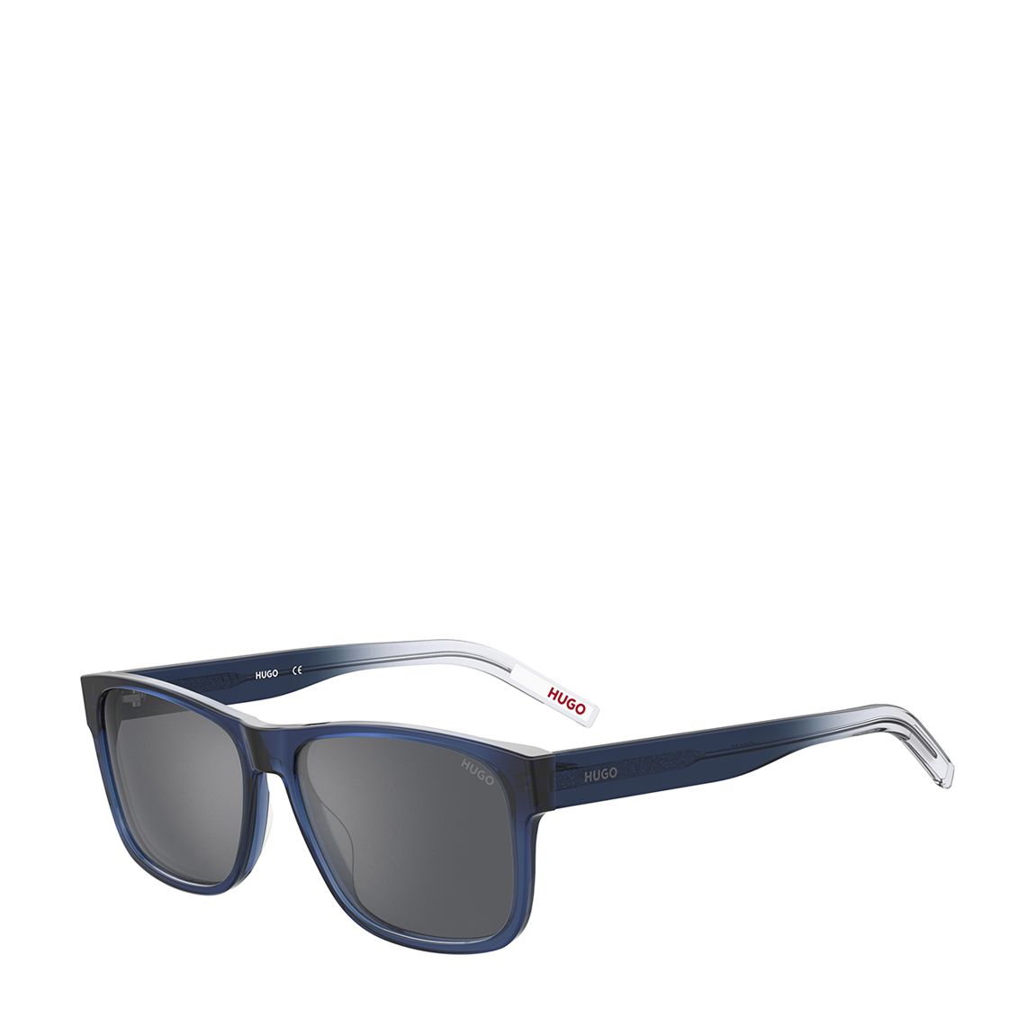 Blue Grey Rectangular Sunglasses 57mm main product photo