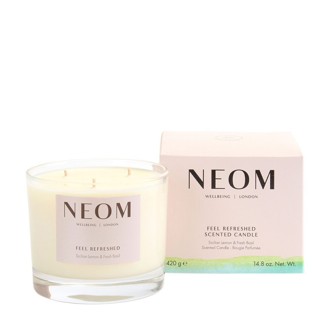 Feel Refreshed 3 Wick Candle, 420g main product photo
