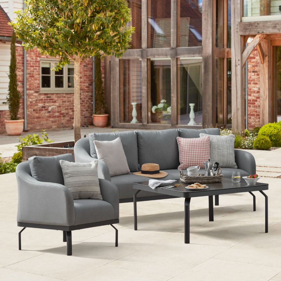 Belgravia 11B - 3 Seat Sofa with Coffee Table and Armchairs main product photo