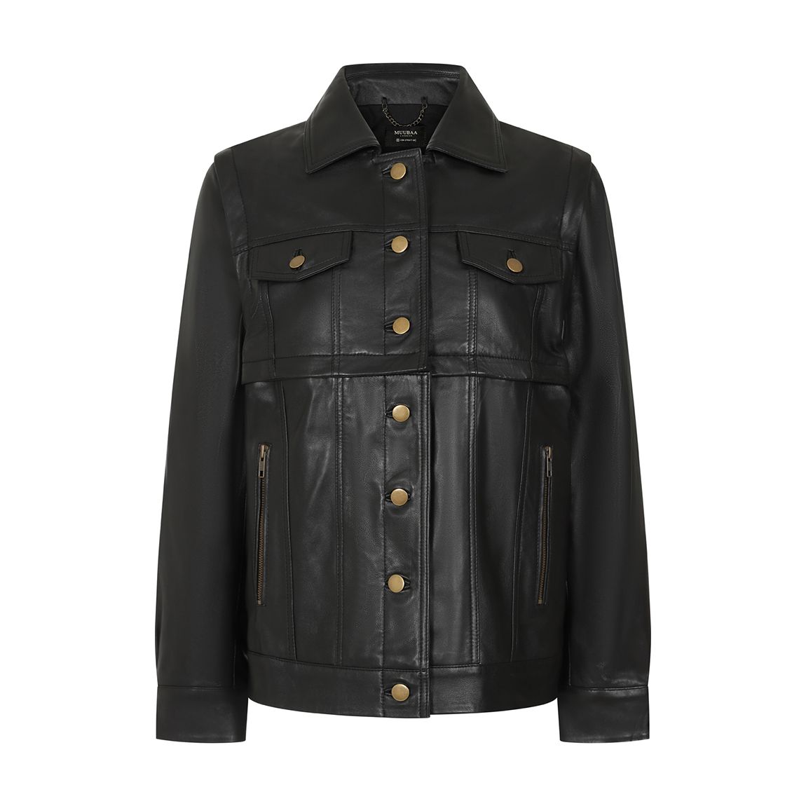 Black 5-In-1 Trucker Jacket main product photo