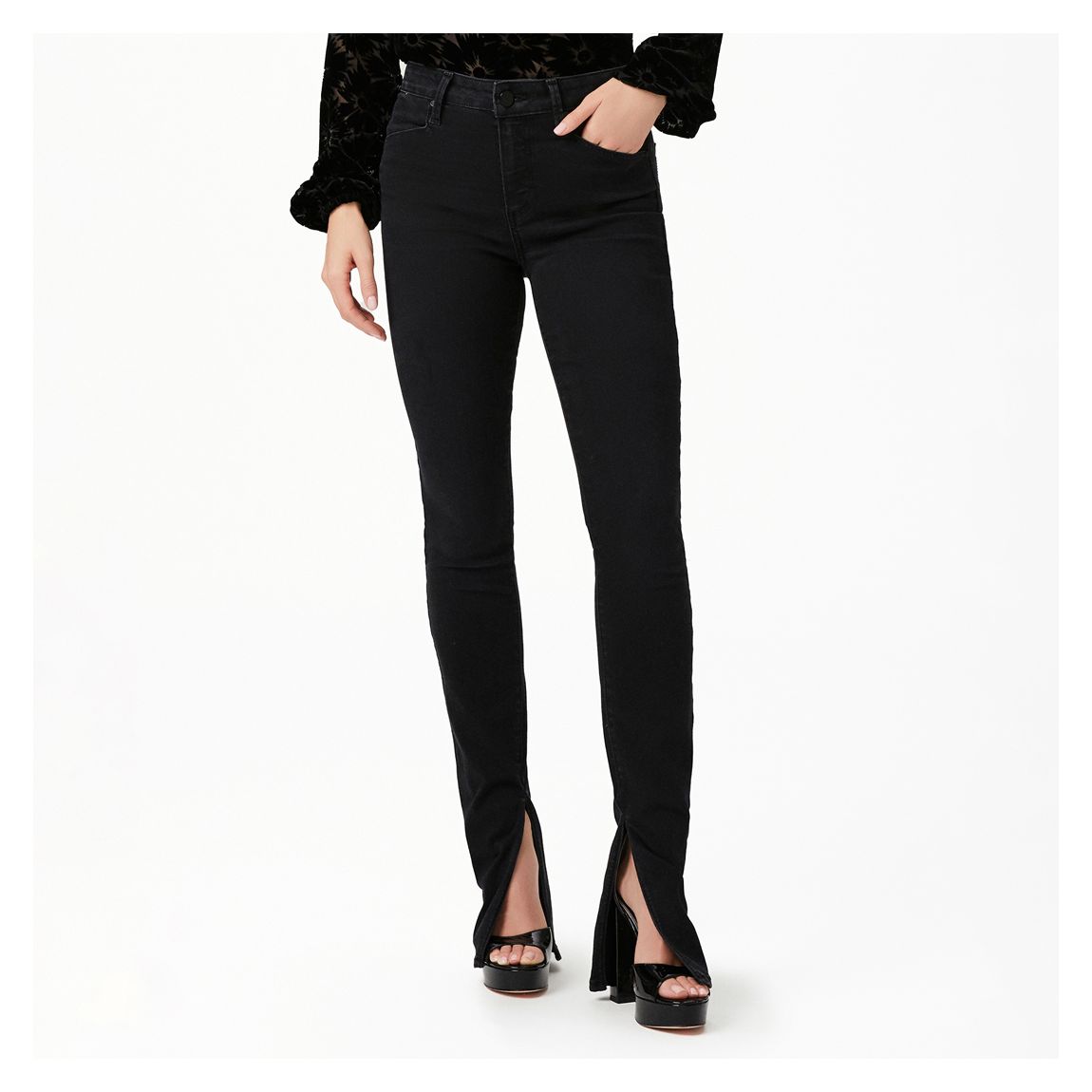 Black Constance Skinny Jeans main product photo
