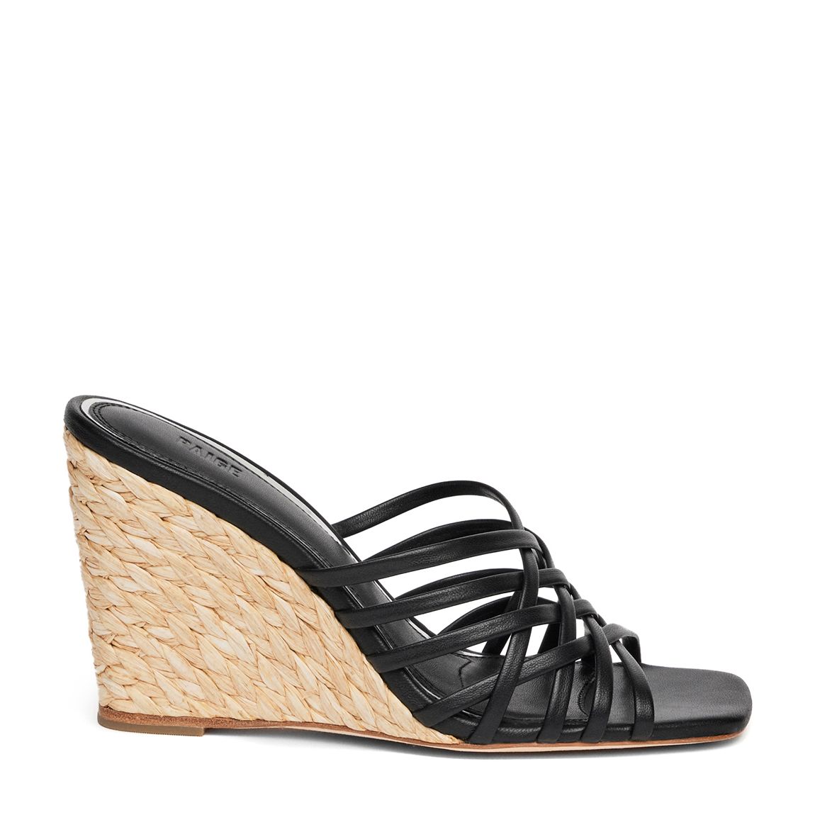 Black Skyler Espadrille Wedge main product photo