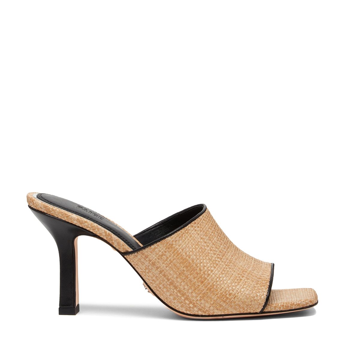 Tan Louise Textured Mule Sandal main product photo