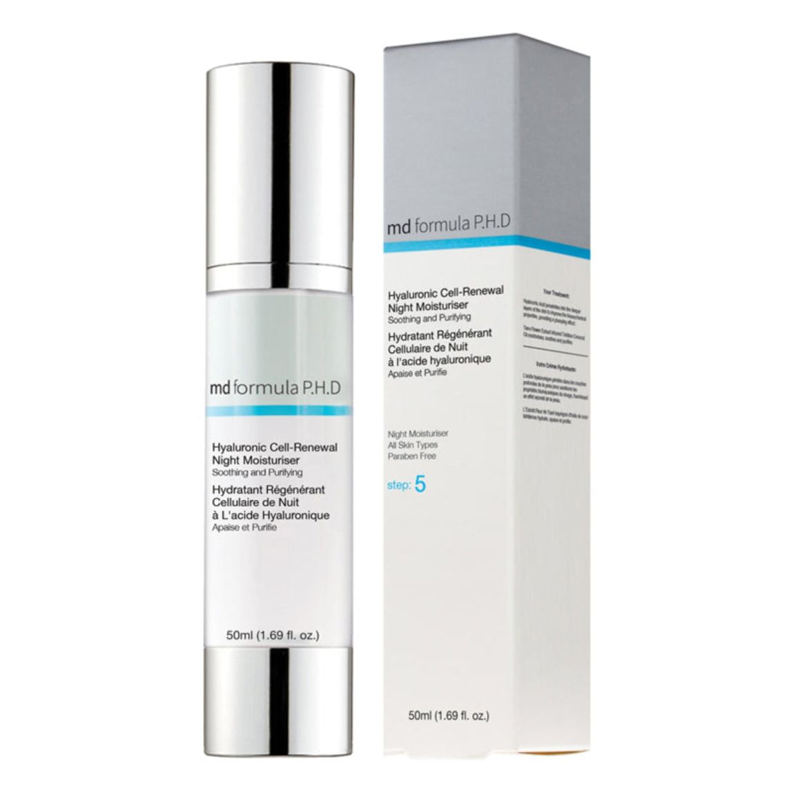MD Formula Hyaluronic Cell-Renewal Night Moisturiser 50ml main product photo