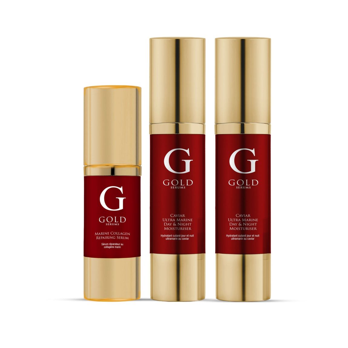 Gold Serums Anti-Ageing Caviar Glow & Firm Kit main product photo