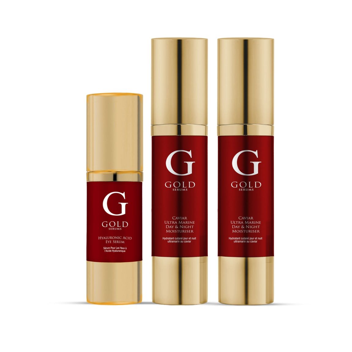 Gold Serums Anti-Ageing Essentail kit main product photo