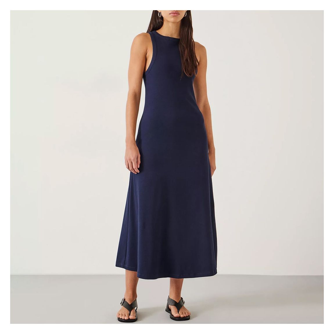 Navy Rosita Jersey Maxi Dress main product photo