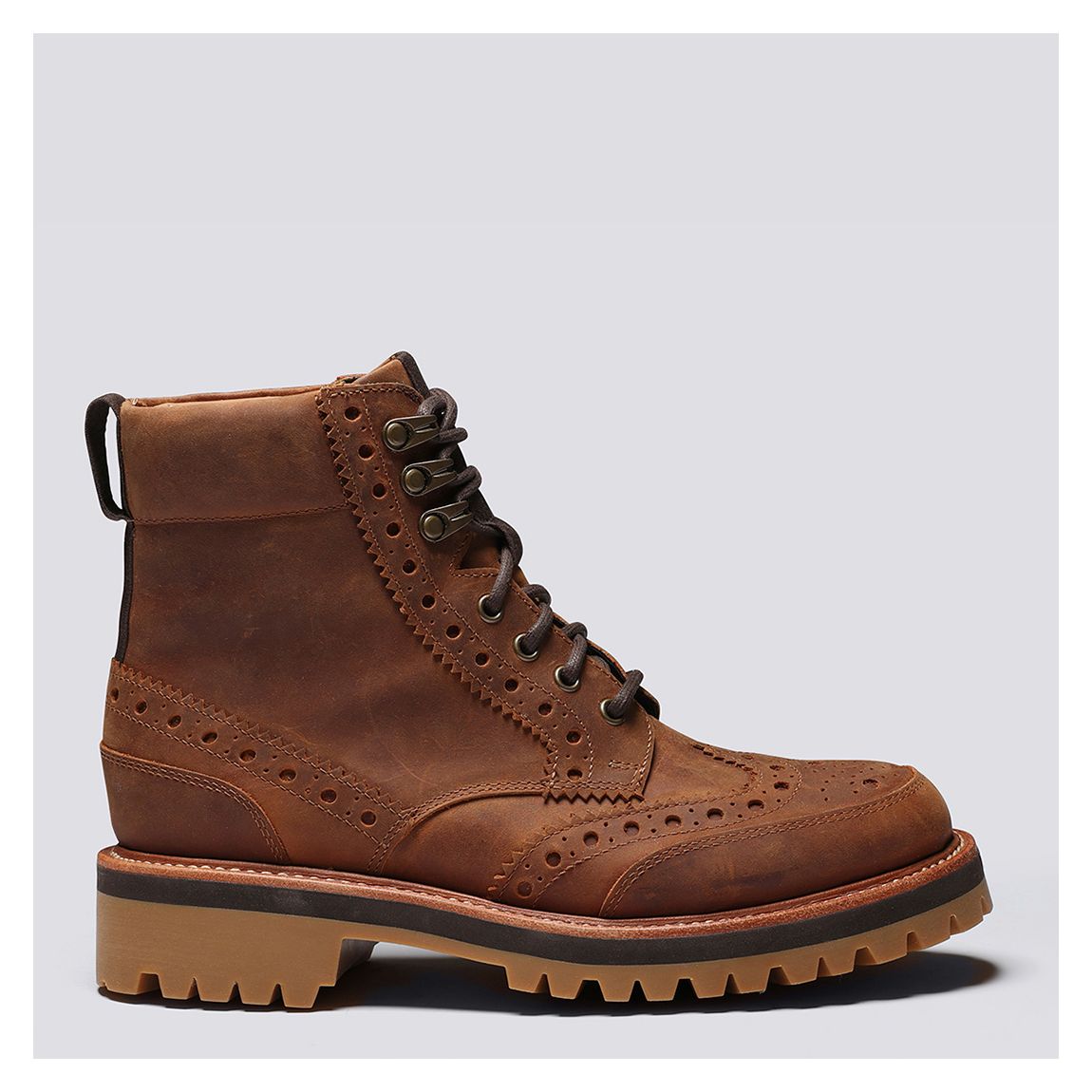 Women's Brown Leather Fran WP Boot main product photo