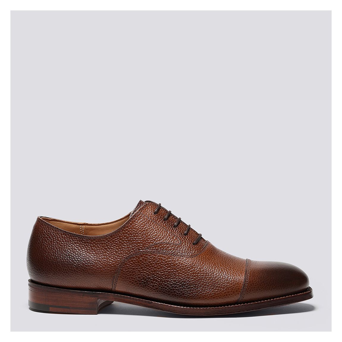 Men's Brown Cambridge Leather Oxford Shoe main product photo