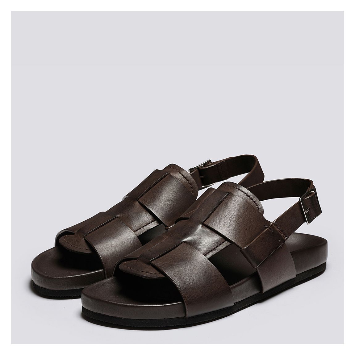 Men's Brown Wiley Nubuck Sandal main product photo
