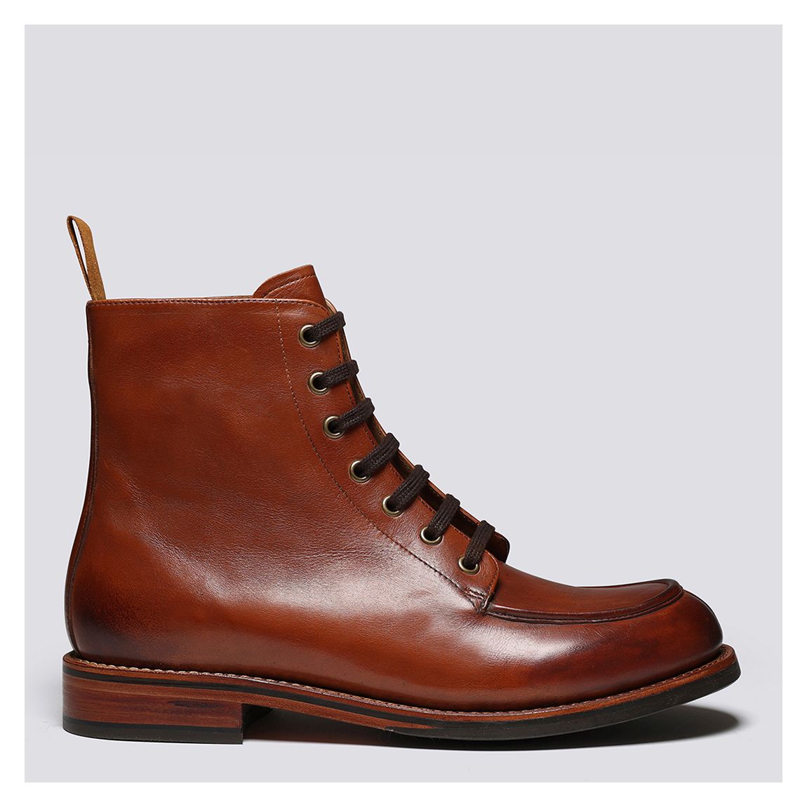 Men's Tan Ellis Derby Boot main product photo
