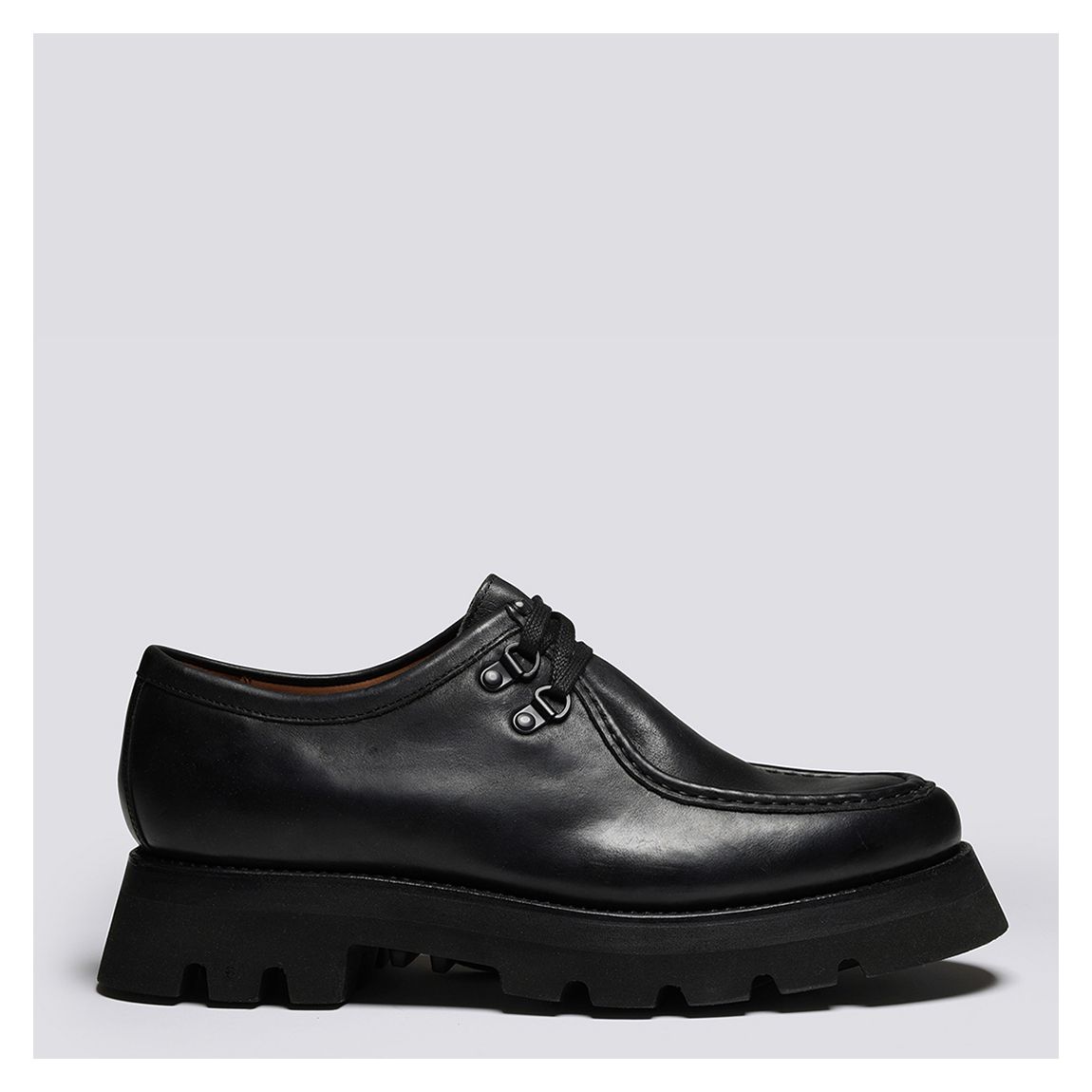 Men's Black Clark Nubuck Derby Shoe main product photo