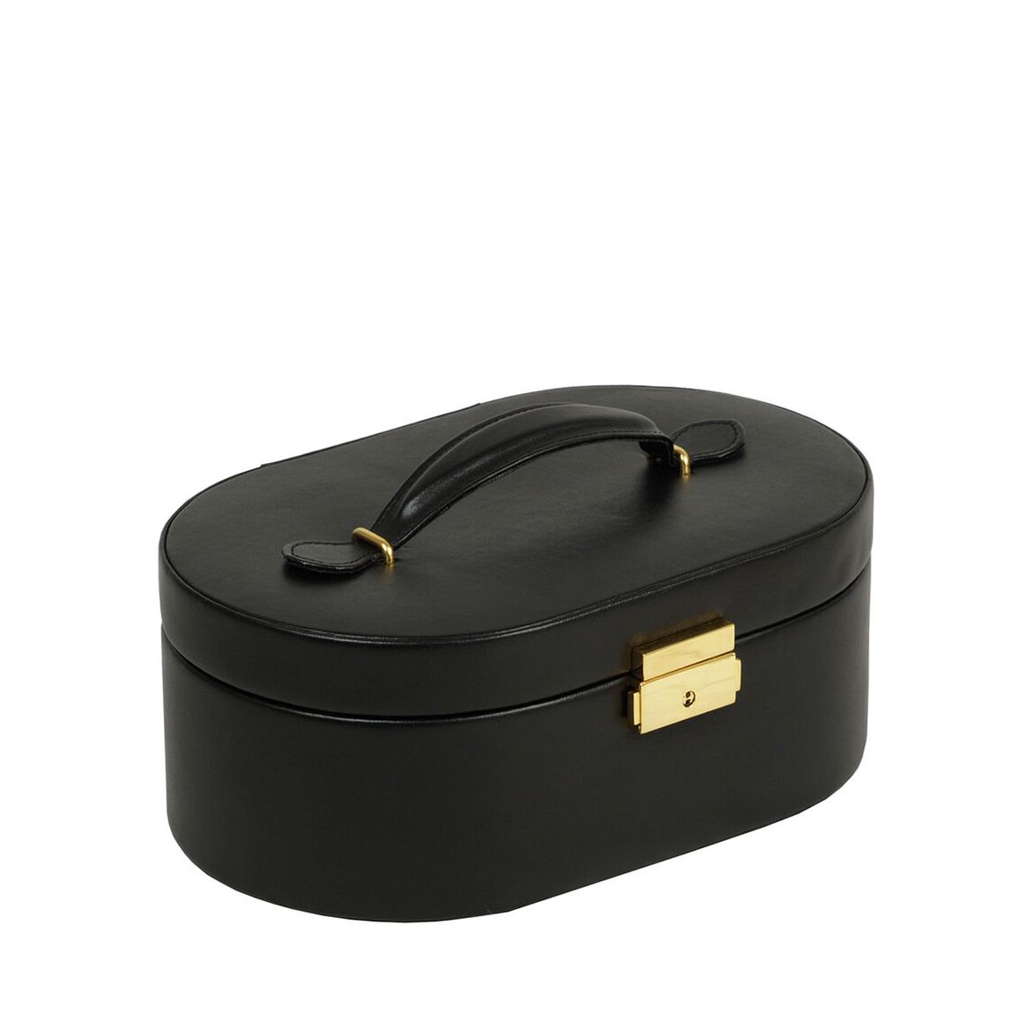 Black Heritage Vegan Leather Jewellery Box main product photo