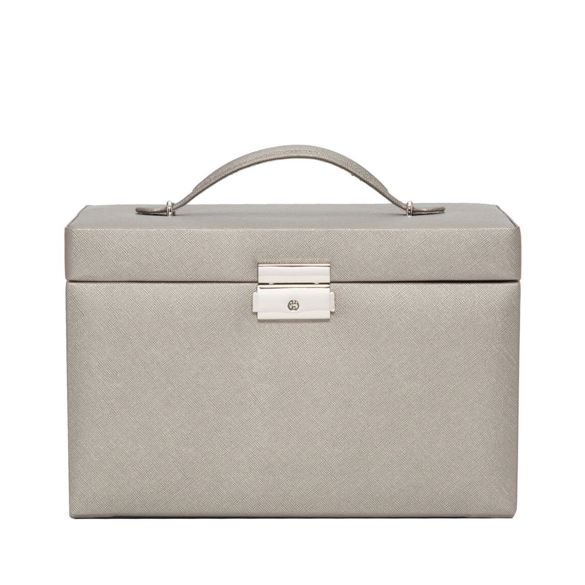 Pewter Heritage Large Vegan Leather Jewellery Box main product photo