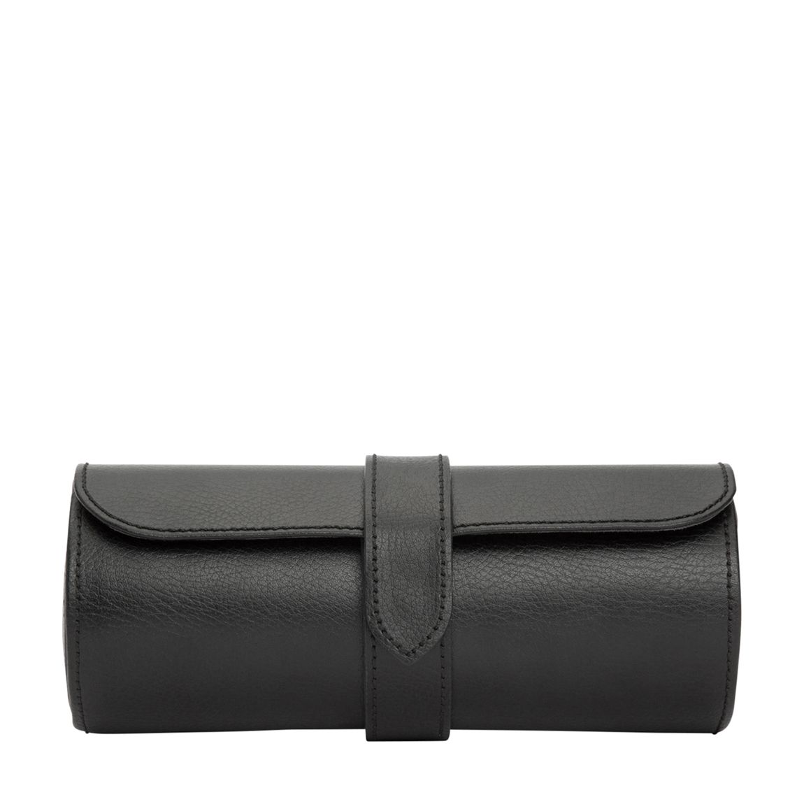Black/Grey Heritage Vegan Leather Watch Roll main product photo