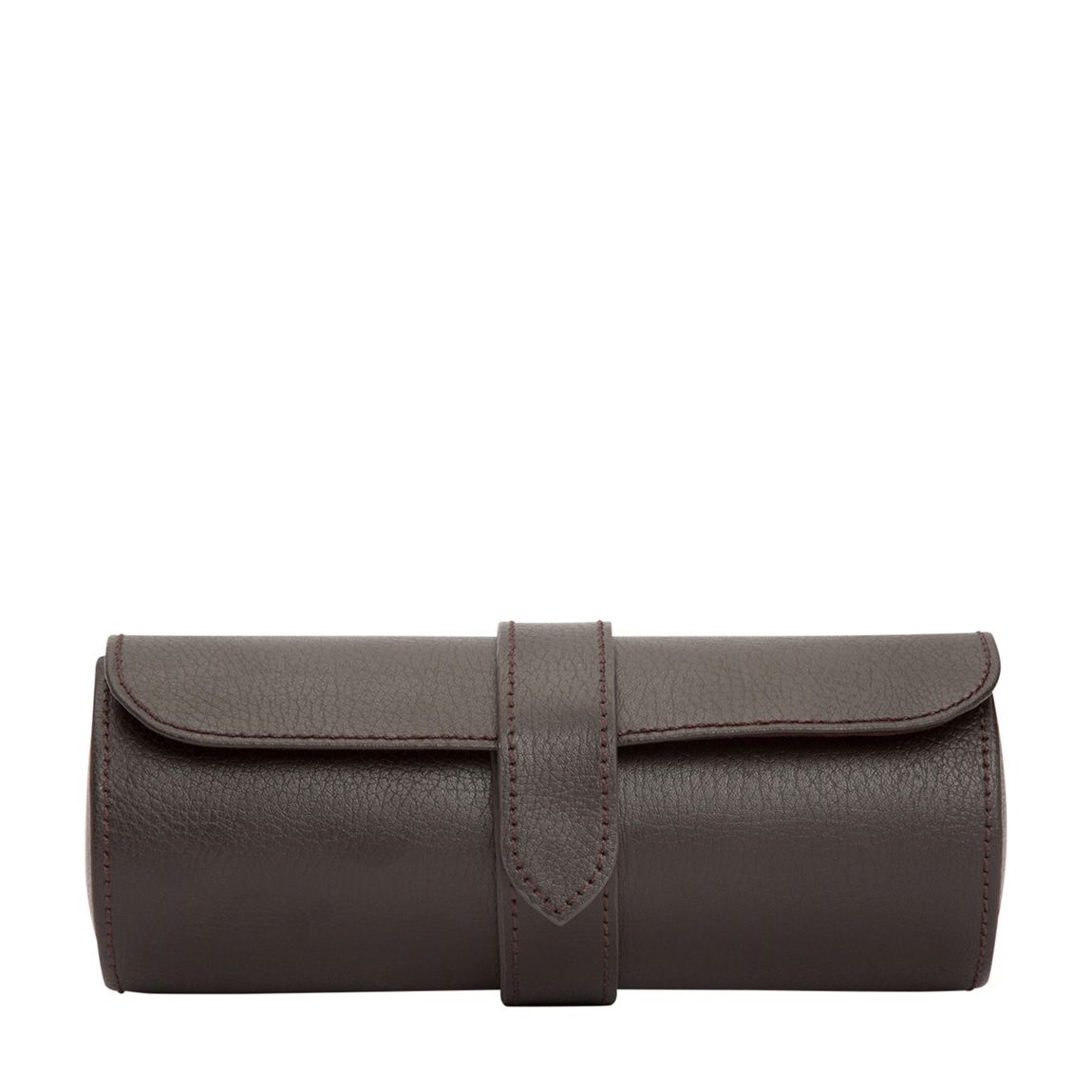 Brown Heritage Vegan Leather Watch Roll main product photo