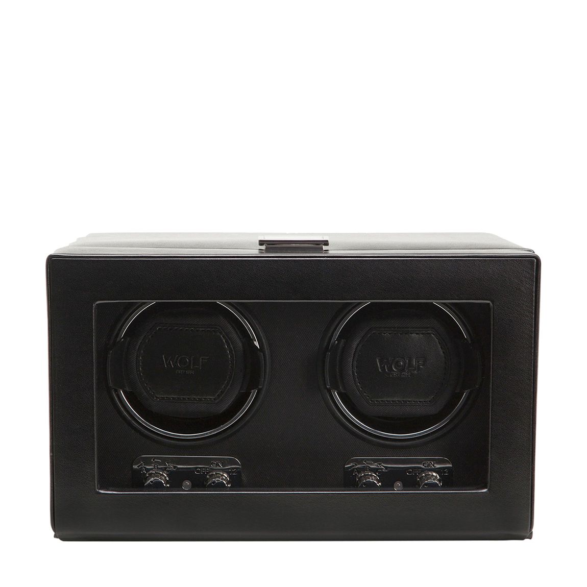 Black Heritage Vegan Leather Double Winder main product photo