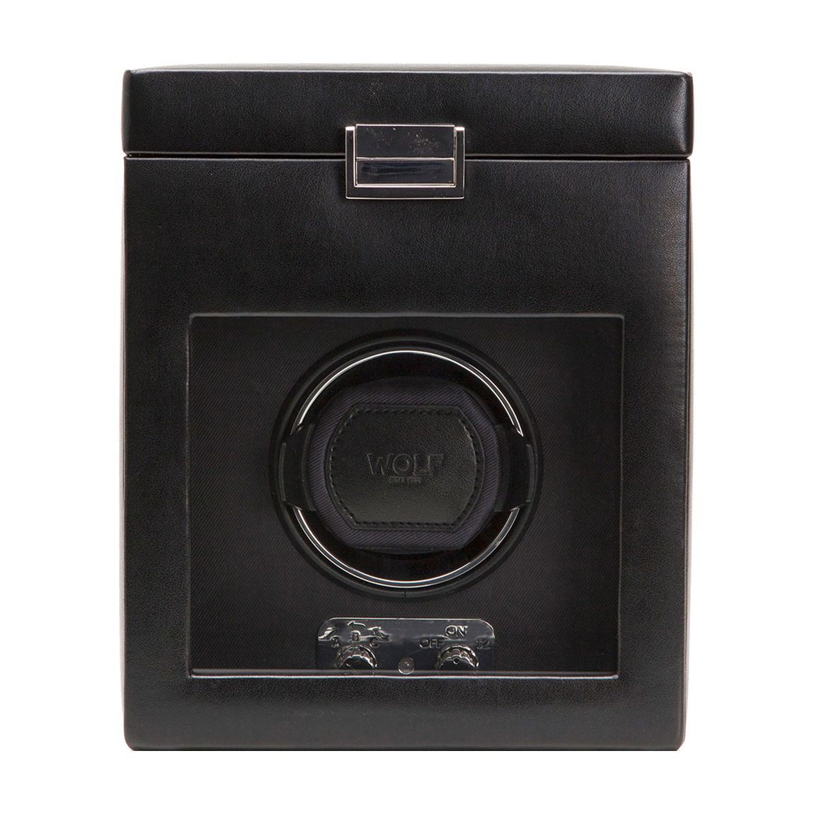 Black Heritage Vegan Leather Single Winder / Storage main product photo