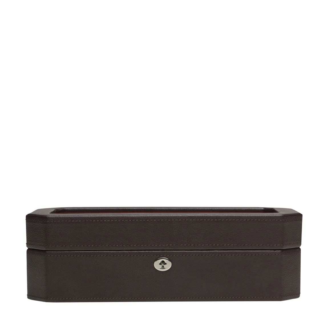 Brown/Orange Windsor 5 Piece Watch Box main product photo
