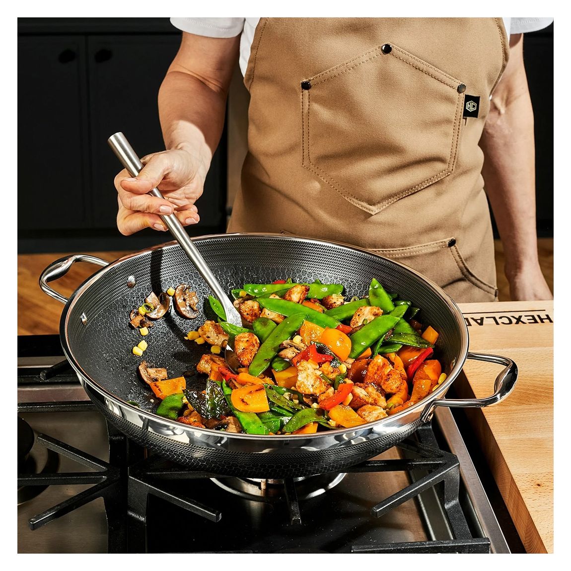 Hybrid Wok with Lid, 35cm main product photo