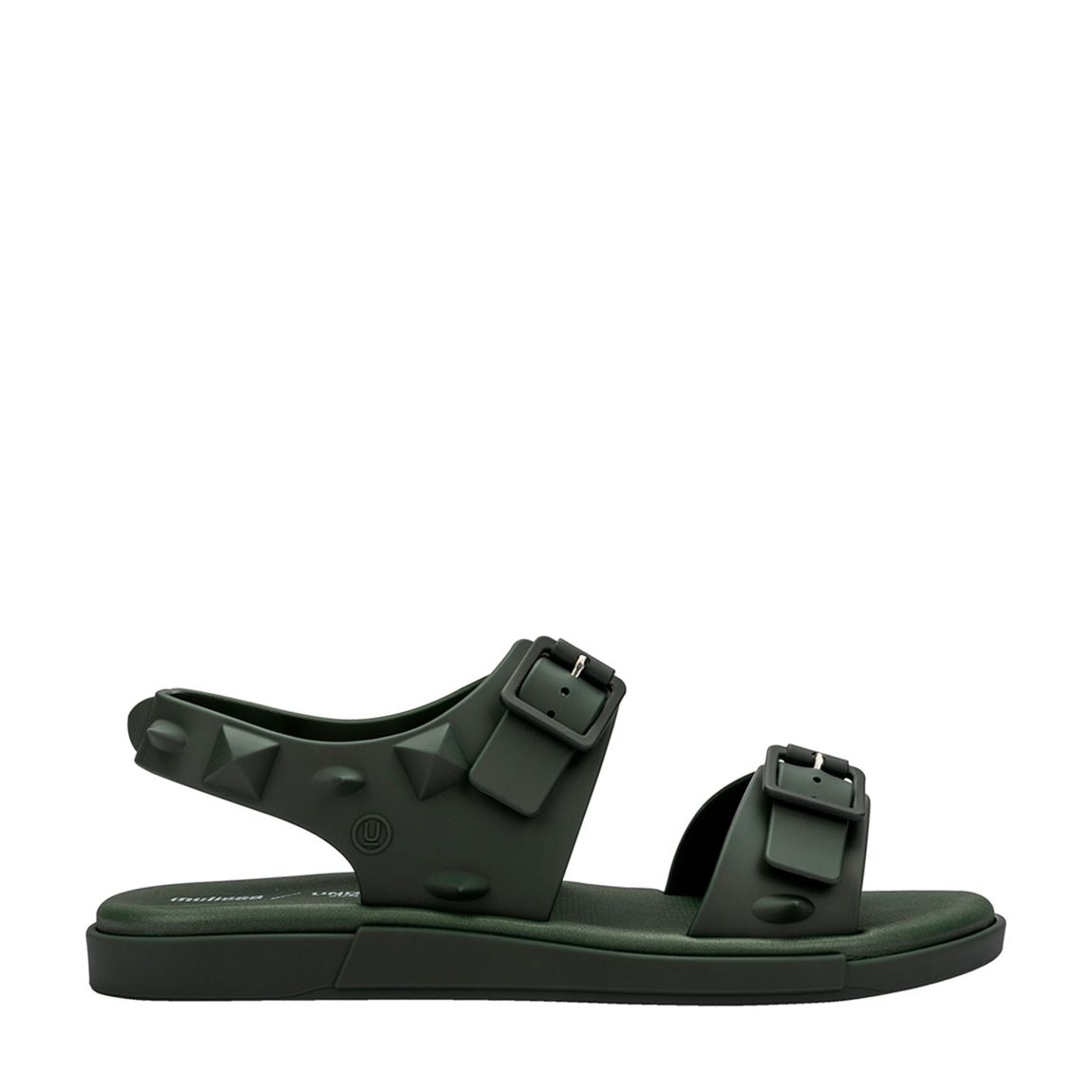 Green Undercover Spikes Flat Sandal main product photo