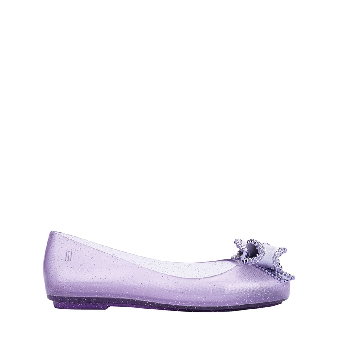 Infant Lilac Metallic Sweet Love Ballet Flats main product photo