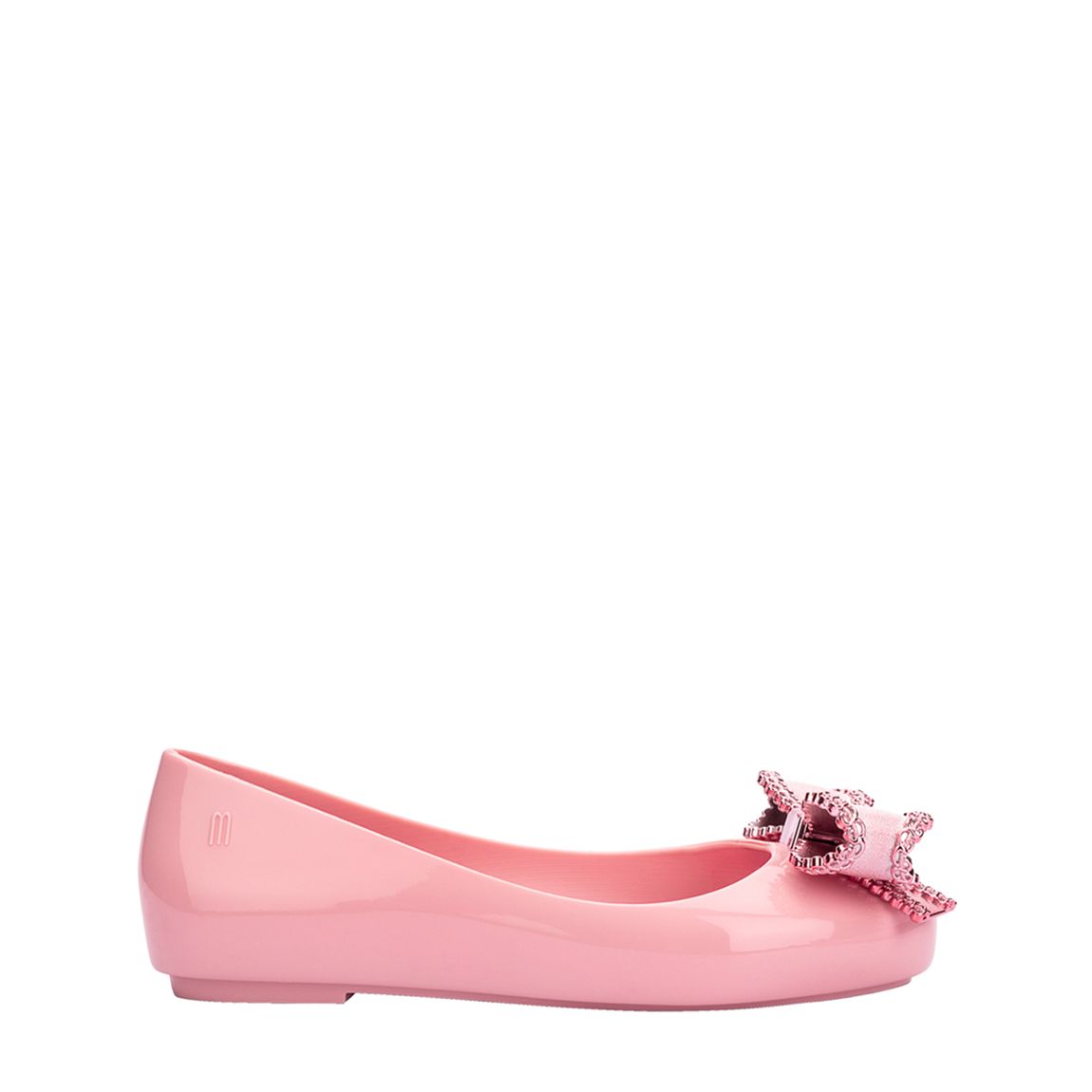 Infant Pink Metallic Sweet Love Ballet Flats main product photo