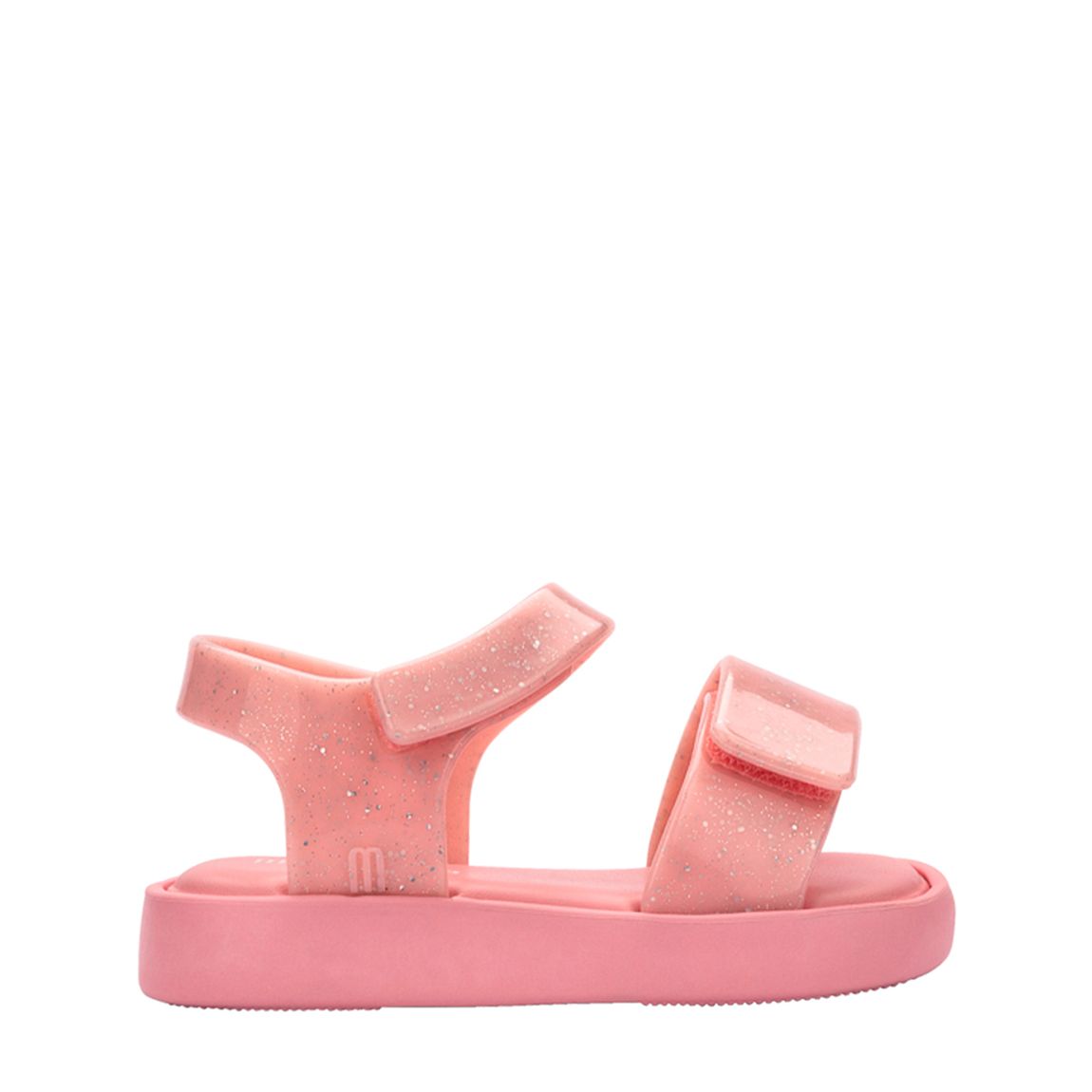 Baby Pink Glitter Jump Sandals main product photo