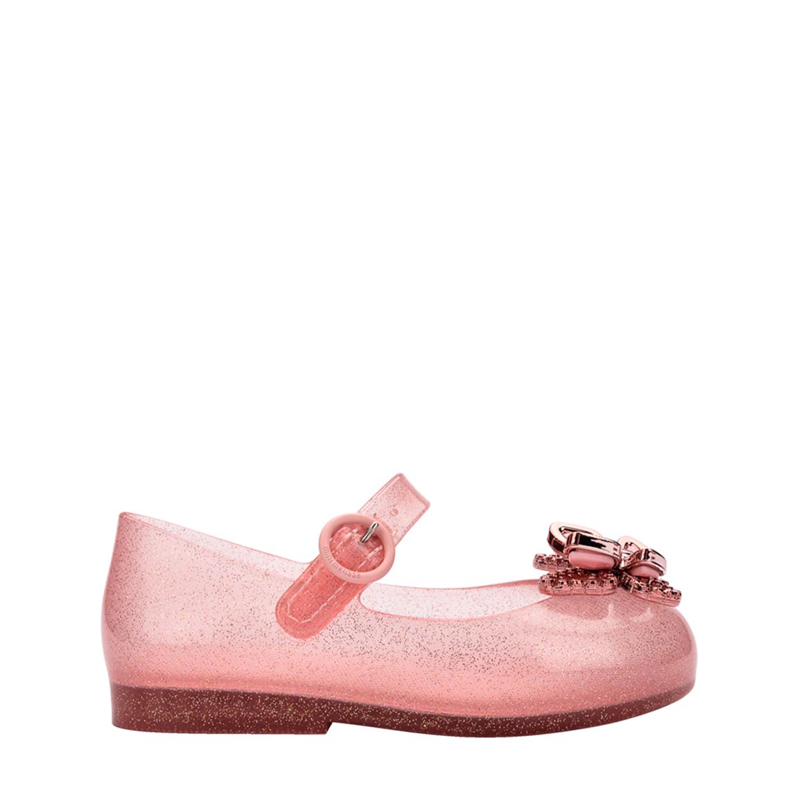 Baby Pink Glitter Sweet Love Fly Shoes main product photo