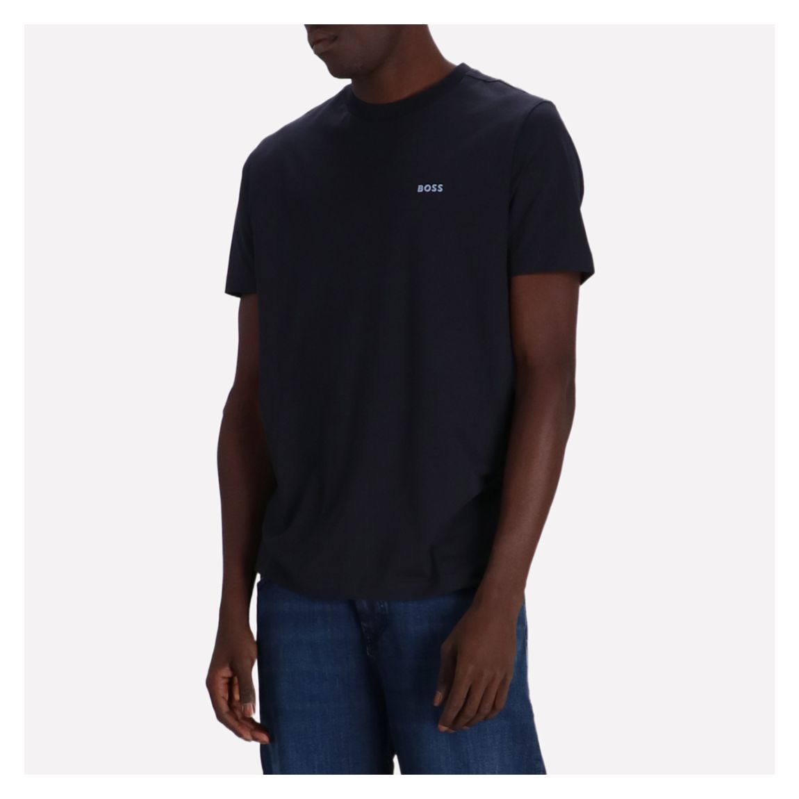 Navy Logo Crew Neck T-Shirt main product photo