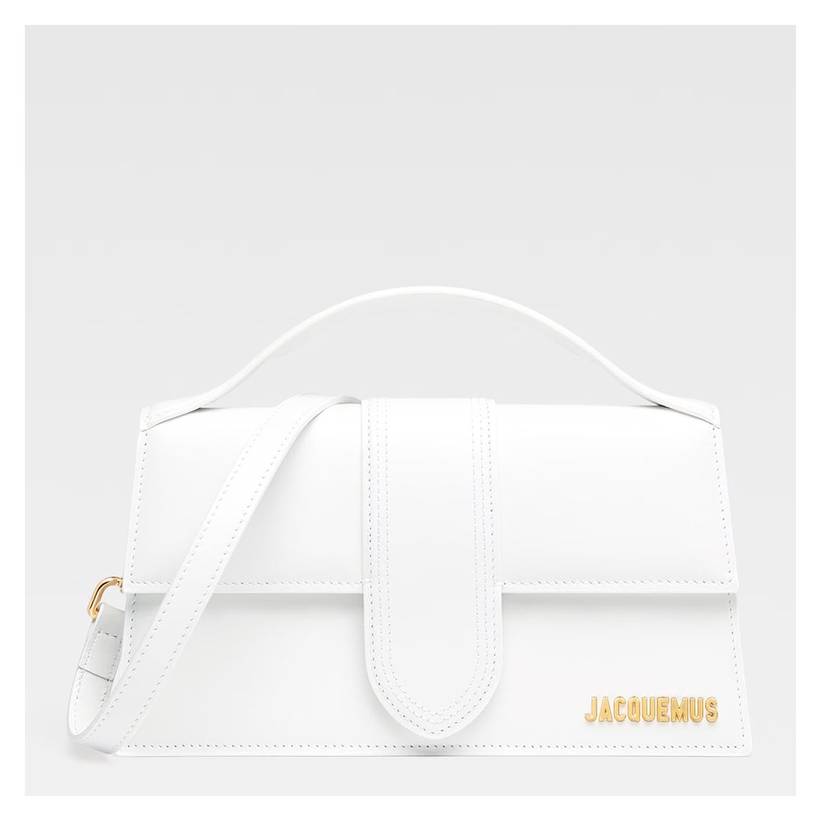 White Jacquemus Le Grand Bambino main product photo