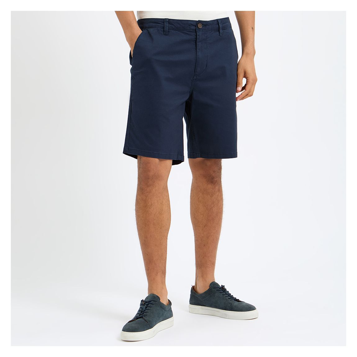 Navy Classic Chino Shorts main product photo