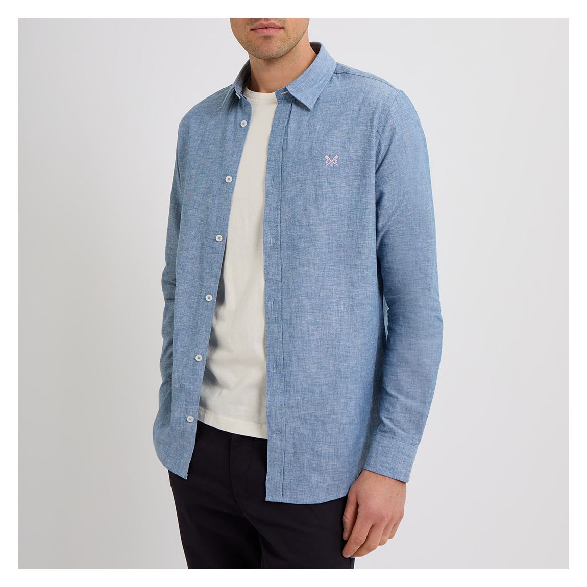LS LINEN BLEND SHIRT main product photo