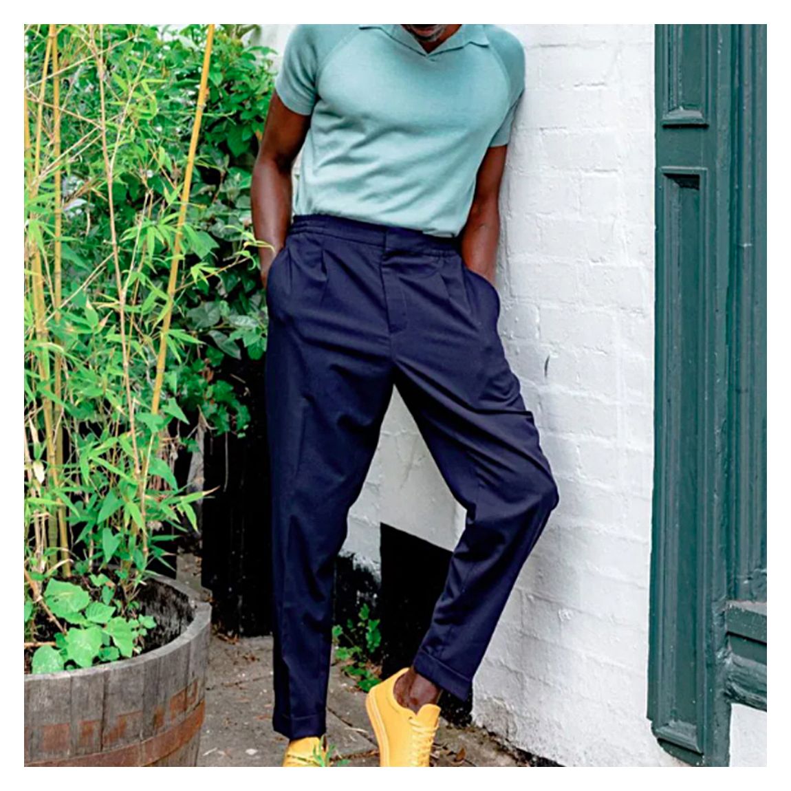 Soft Turquoise Emery Polo Shirt main product photo
