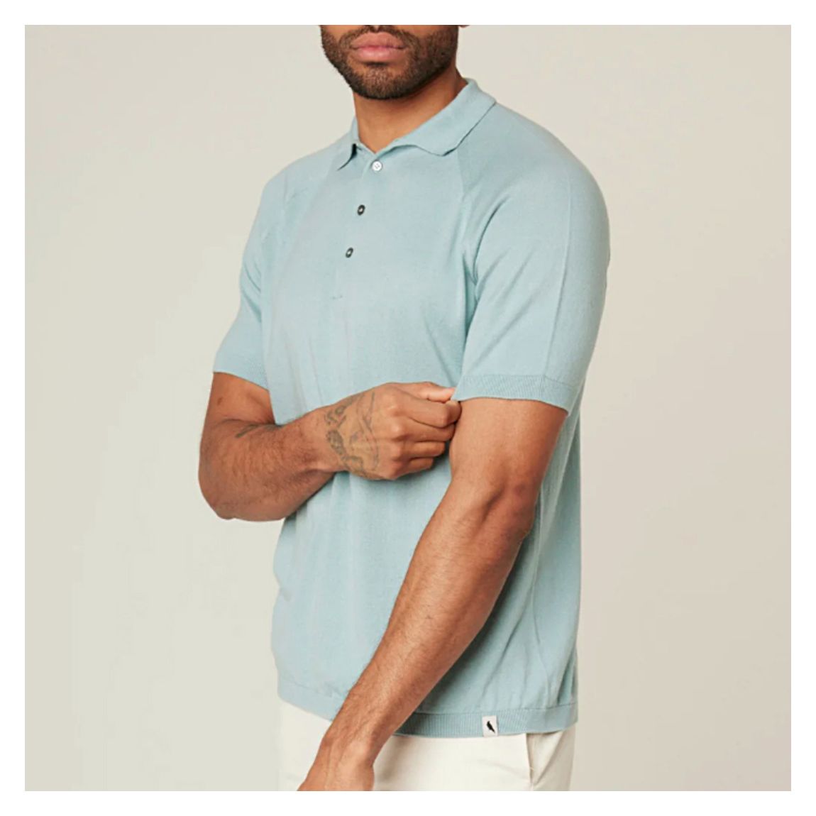 Jones Polo Shirt - Seafoam main product photo